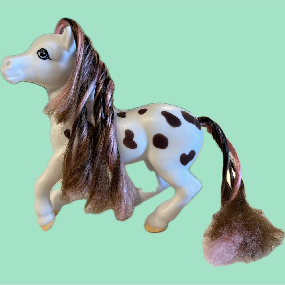 Retired Breyer Color Change Horse – Rare (white w/brown spots)
